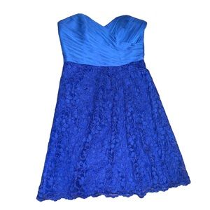 David’s bridal Blue Gown size 8